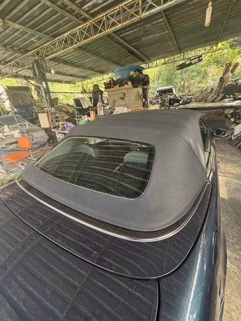 Reforma de Capota Conversível Mercedes-Benz CLK 320 | Capotaria Premium com Acabamento Profissional em Petrópolis